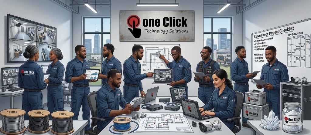 Sécurité CCTV One Click